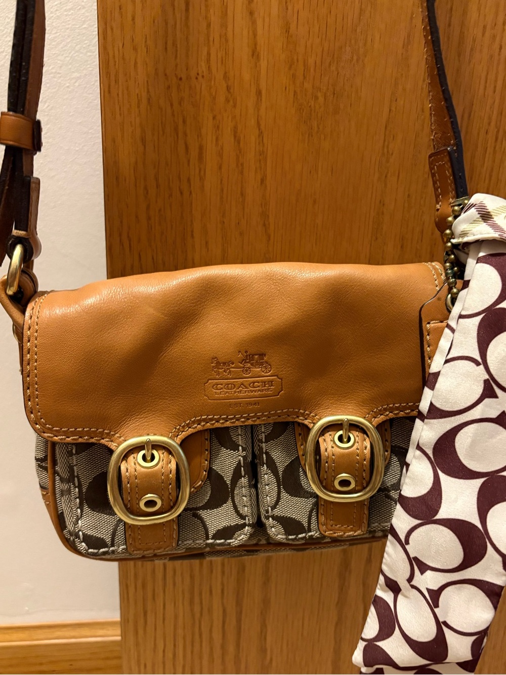 Coach mini  Bleeker shoulder bag
